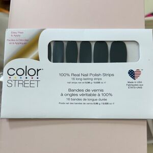 Color Street Dark Green Nail Polish Strips - Wood you Rather